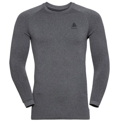 Odlo Long Sleeve Performance Warm Eco Shirt (warm, high freedom of movement) Underwear grey Men