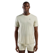 Odlo Functional Underwear T-shirt Natural Merino 160 (temperature regulation, merino wool) beige men's