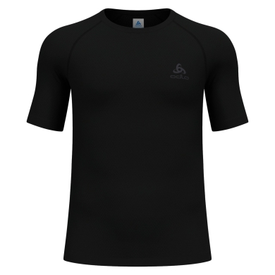 Odlo Functional Underwear Shirt Performance Wool 140 (Merino-Mix, seamless, quick-drying) black Men