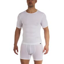 Olaf Benz Underwear T-shirt RED1201 (Polyamide, comfortable fit) white men's