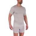 Olaf Benz Underwear T-shirt RED1201 (Polyamide, comfortable wearing experience) silver/grey men's