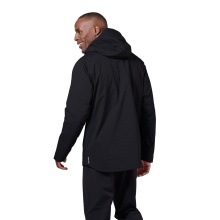 Odlo Winter Jacket Ascent S-Thermic with Hood (Insulated Jacket, Windproof, Waterproof, Breathable) Black Men