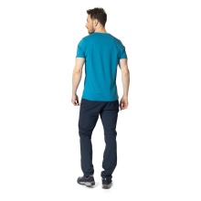 Odlo Hiking Trousers Ascent Pant (excellent freedom of movement, lightweight, waterproof) long dark blue Men