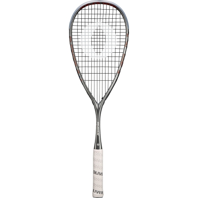 Oliver Squash Racket Apex 5.0 Champion Edition (125g/balanced) silver - strung -