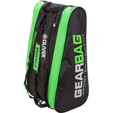 Oliver Racketbag Gearbag (Racket bag, 2 main compartments) black/green