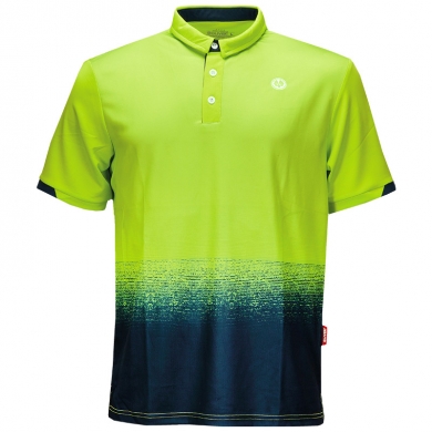 Oliver Sport Polo Arona green/blue Men