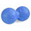 Oliver Fitness Fascia Double Ball 12cm hard blue 1pc