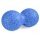 Oliver Fitness Fascia Double Ball 12cm hard blue 1pc