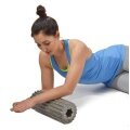 Oliver Fitness Fascia Roller 32cm grooved grey