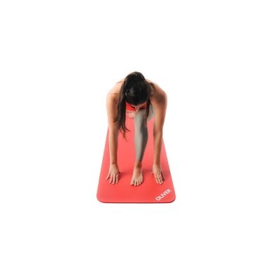 Oliver Fitness Training Mat 180x60x1cm red