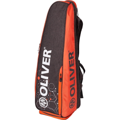 Oliver Backpack Racketbag Long (main compartment, racket compartment) 2023 grey/orange