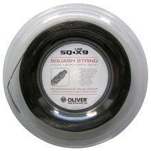 Oliver Squash String SQX9 1.25 black 200m roll