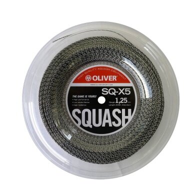 Oliver Squash String SQ X5 Wave grey/white 200m roll