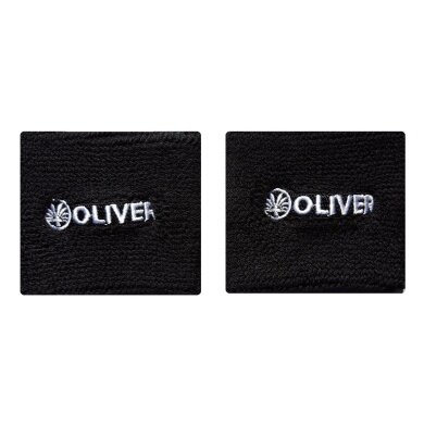 Oliver Sweatband Standard black 2-pack