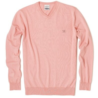 Oxbow Sweater V-Neck flamingo Men