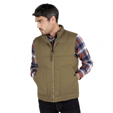 Oxbow Vest Doudoune brown Men