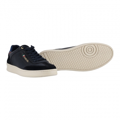 Pantofola d'Oro Sneaker Messina Low - Leather - Dark Blue Men