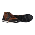 Pantofola d'Oro Sneaker Ponte Runner Low Leather brown Men