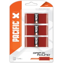 Pacific Overgrip Grip Around 0.45mm red 3 pack