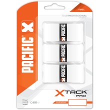 Pacific Overgrip xTack Pro 0.55mm white 3-pack