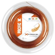 Pacific Tennis String xForce (Durability+Power) orange 200m Roll