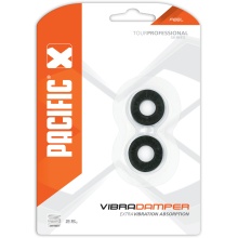 Pacific Vibration Dampener Vibra Damper black 2-pack