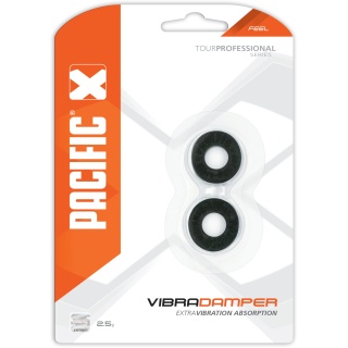 Pacific Vibration Dampener Vibra Damper black 2-pack