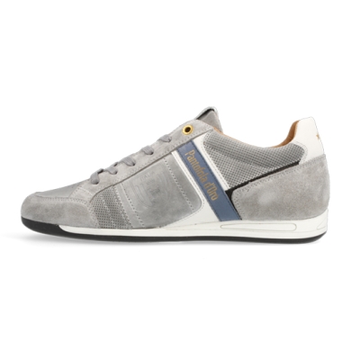 Pantofola d'Oro Sneaker Avezzano Low Leather grey/blue Men