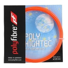 Stringing with Polyfibre Poly Hightec red