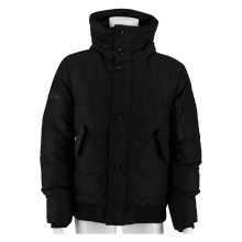 Poolman Winter Jacket with Hood P2304.731 (warmly padded, lightweight) black Men