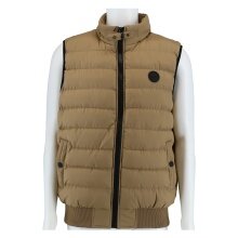 Poolman Quilted Vest without Hood P2304.788 (lightweight, windproof, padded) beige Men