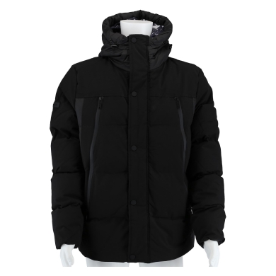 Poolman Winter Jacket with Hood P2304.727 (warmly padded, lightweight) black Men