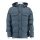 Poolman Winter Jacket with Hood P2304.754 (warmly padded, lightweight) petrol blue Men