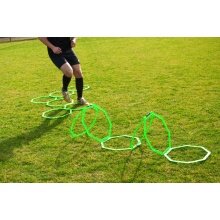 Powershot Coordination ladder-octagonal (for coordination training) incl. bag green