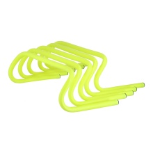 Powershot Training Hurdles Set - 5 Pieces 15cm Yellow