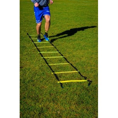 Powershot Coordination ladder (for coordination training) incl. bag 4m yellow