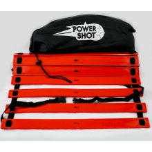 Powershot Coordination ladder (for coordination training) incl. bag 8m red