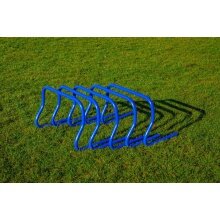 Powershot Training Hurdles Set - 5 pieces 30cm blue