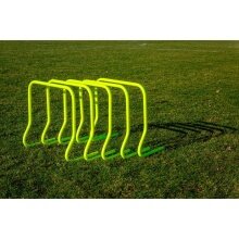 Powershot Training Hurdle Set - 5 pieces 45cm yellow