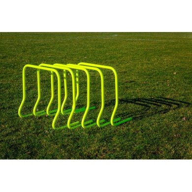 Powershot Training Hurdle Set - 5 pieces 45cm yellow