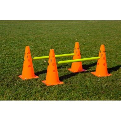 Powershot Marking cones/cones 4-piece set with rods