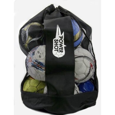 Powershot Ball Bag for up to 12 Balls in Black