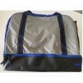 Powershot Sports Bag Cubico (made from recycled polyester) 52x44x33cm -75 liters- black/blue