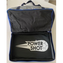 Powershot Sports Bag Cubico (made from recycled polyester) 52x44x33cm -75 liters- black/blue