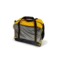 Powershot Sports Bag Cubico (made from recycled polyester) 52x44x33cm -75 liters- black/yellow