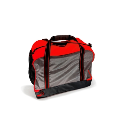 Powershot Sports Bag Cubico (made from recycled polyester) 52x44x33cm -75 liters- black/red