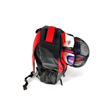 Powershot Backpack Pelota (made from recycled polyester) 48x32x16cm -25 liters- black/red