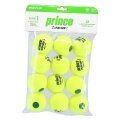 Prince Methodology Balls Play&Stay Stage 1 (green dot) yellow 12-pack