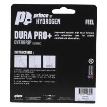 Prince by Hydrogen Overgrip Dura Pro+ 0.6mm orange pack of 3