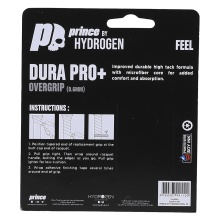 Prince by Hydrogen Overgrip Dura Pro+ 0.6mm white 3-pack